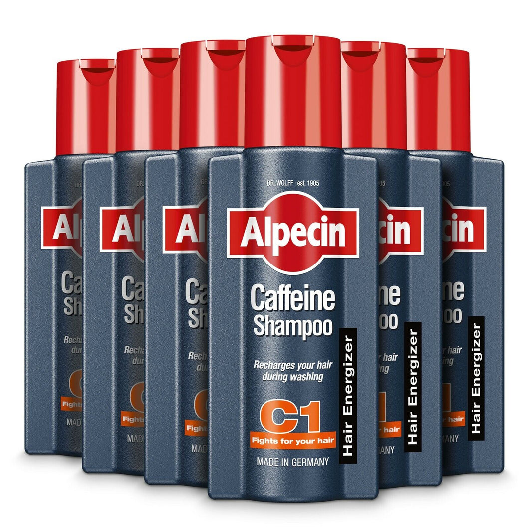 Alpecin C1 Caffeine Shampoo - 250ml - 6 Pack