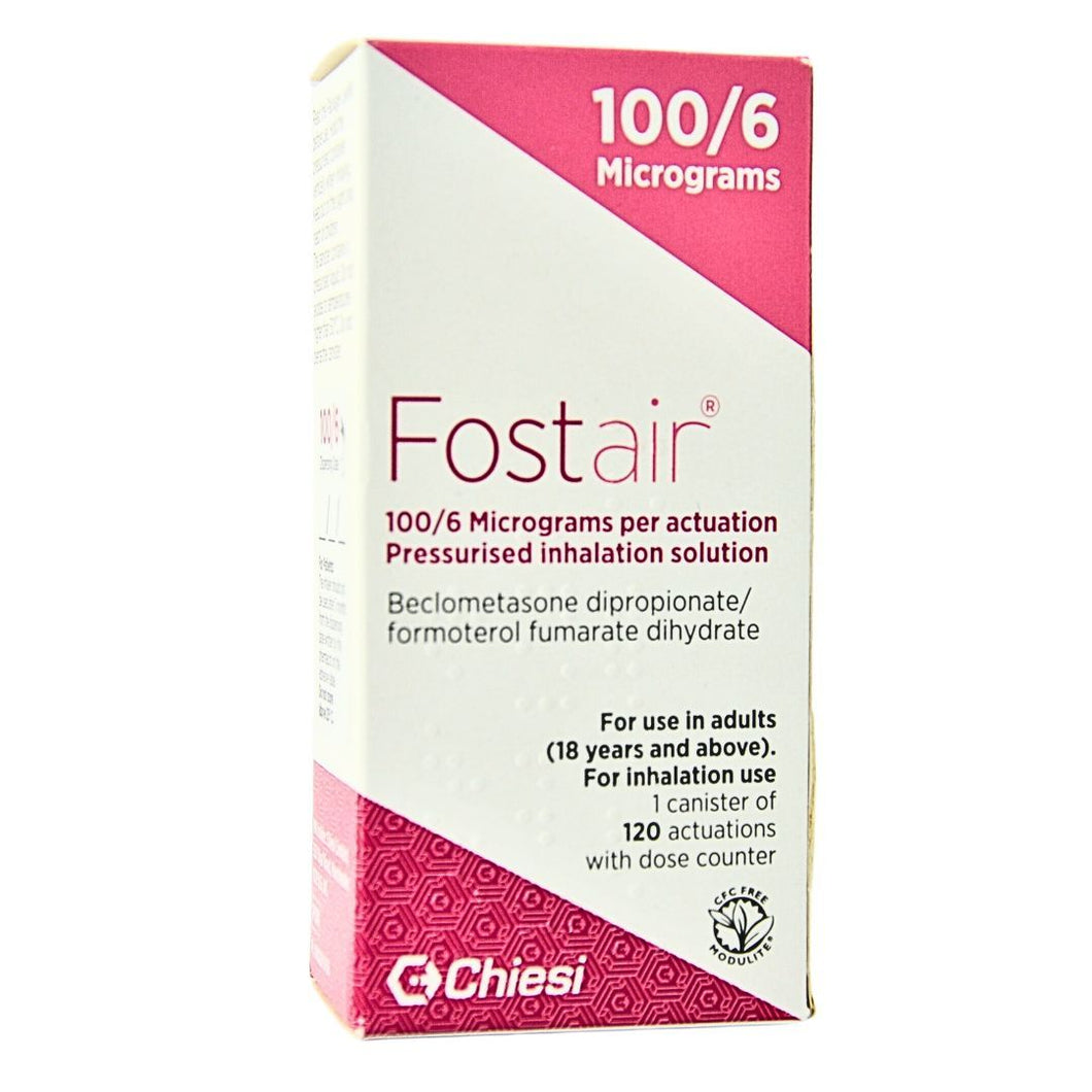 Fostair (Beclometasone / Formoterol)