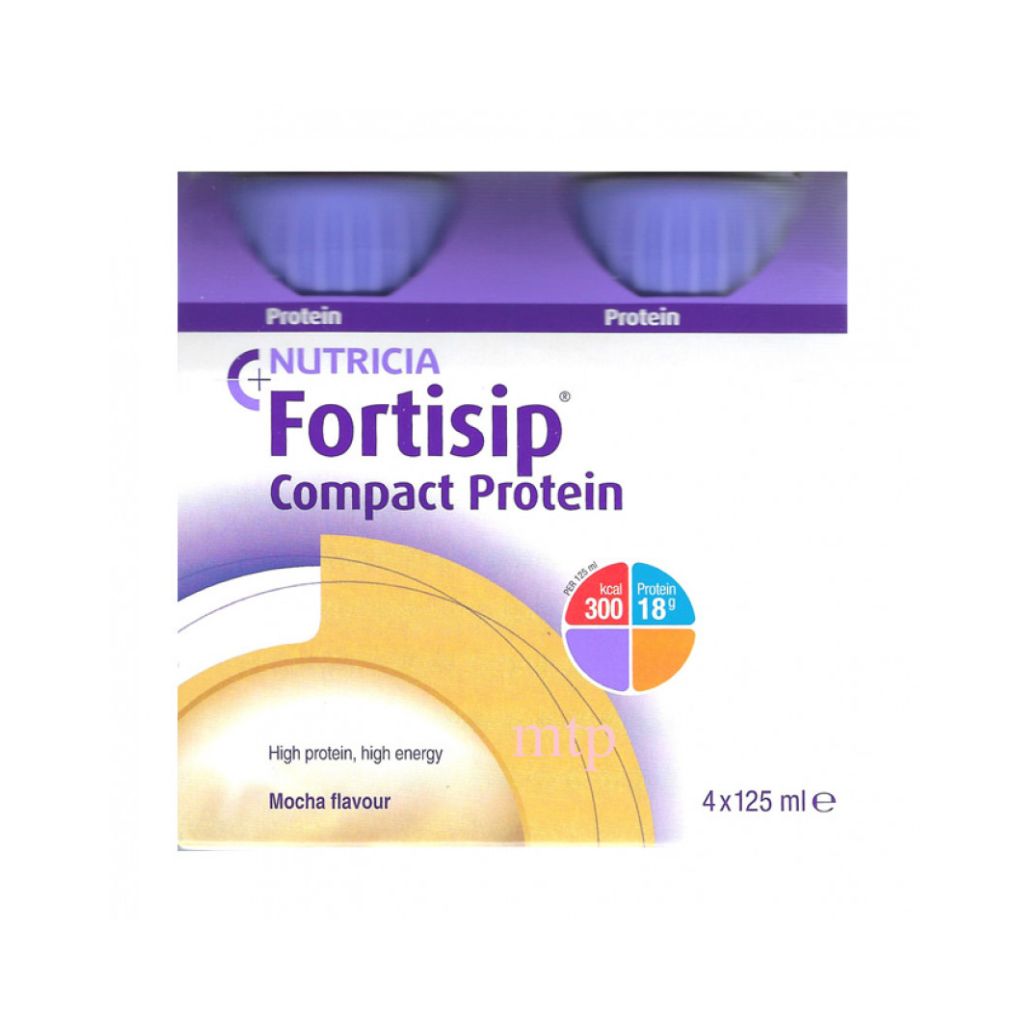 Fortisip Compact Protein Mocha 4x125ml