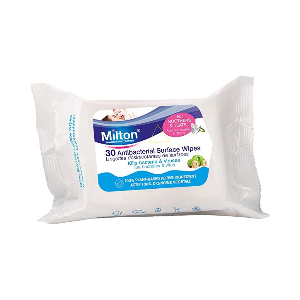 Milton Antibacterial Surface Wipes 30